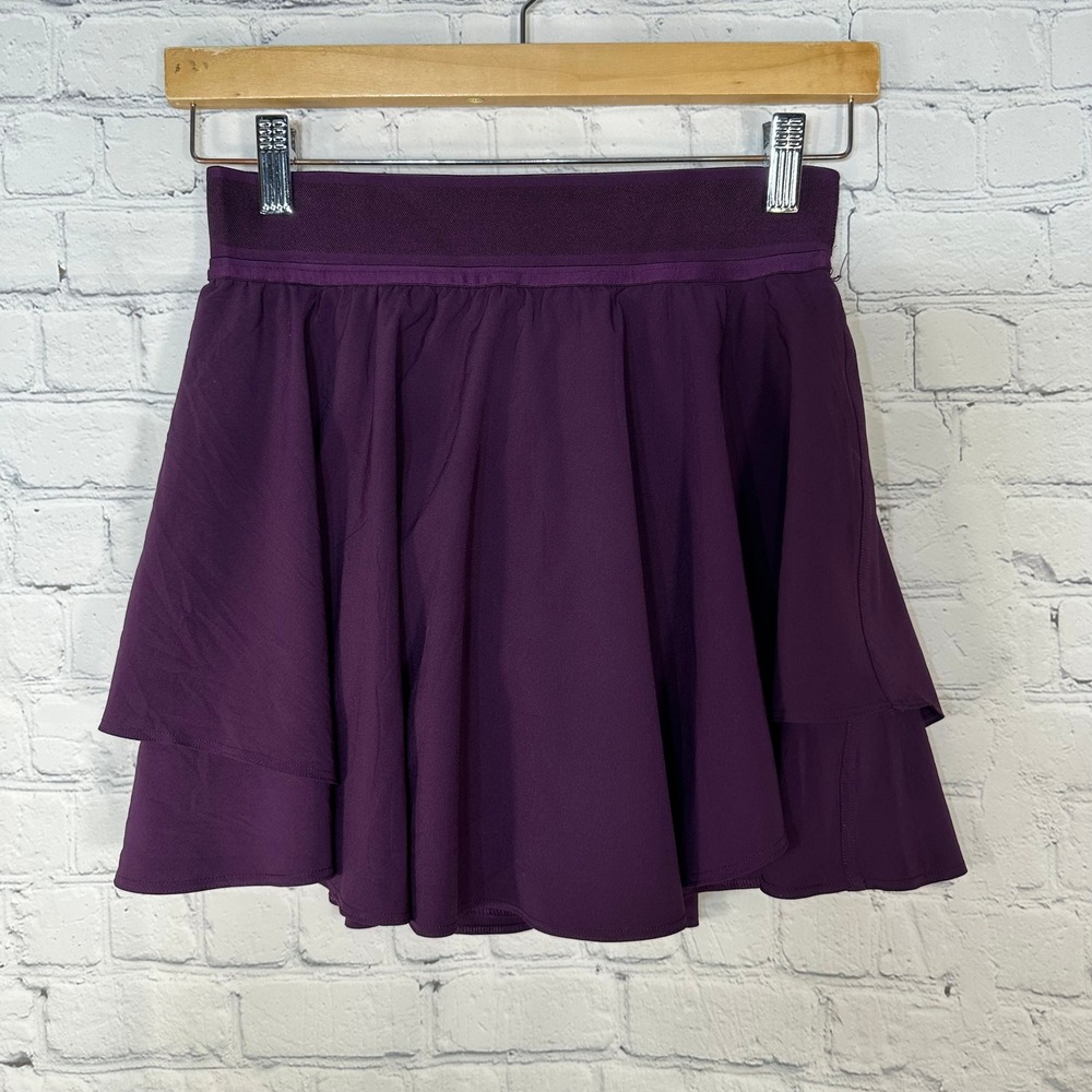 Lululemon Court Rival High-Rise Skirt Purple Size 4 Tennis Running Skort